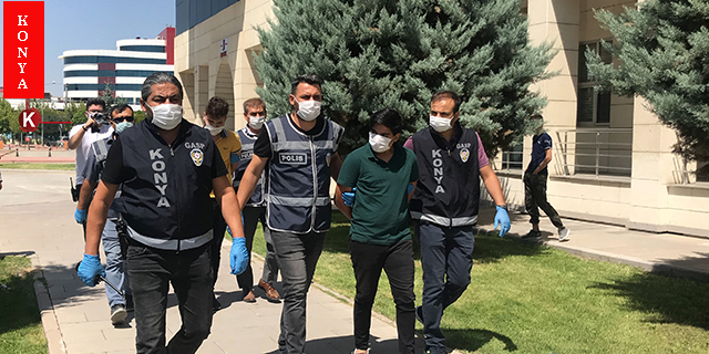 Konya’daki kuyumcu soygununun şüphelileri adliyeye sevk edildi