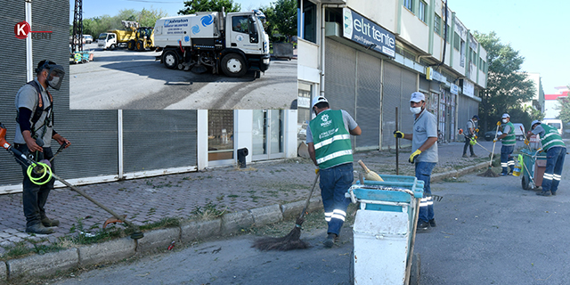 Karatay Belediyesi’nden sanayi sitelerine temizlik seferberliği