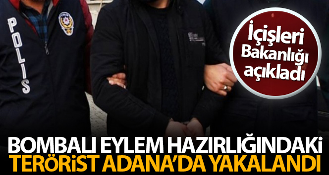 “Metropollerde sansasyonel bombalı eylem hazırlığındaki terörist Adana’da yakalandı”