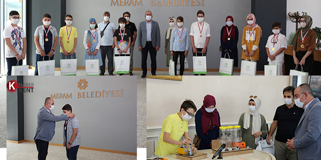 Başkan Kavuş, Bilim Kurdu Projesinin TÜBİTAK ve Teknofest finalistlerini kabul etti