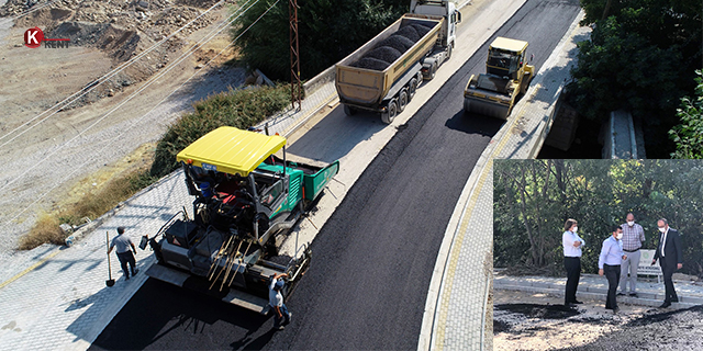 Meram’da yol ve asfaltlama çalışmaları devam ediyor