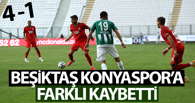 Beşiktaş Konyaspor'a Boyun Eğdi!