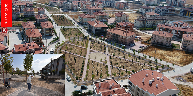 Selçuklu’ya 9 yeni mahalle parkı