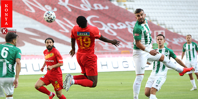Süper Lig: Konyaspor: 0 - Yeni Malatyaspor: 0 (İlk yarı)