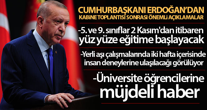 Cumhurbaşkanı Erdoğan: “2 milyar 80 milyon lirayı hane başı bin lira olarak ihtiyaç sahiplerine dağıttık”