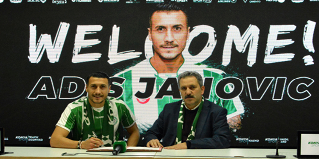 Konyaspor, Adis Jahovic ile 3,5 yıllık anlaşma imzaladı