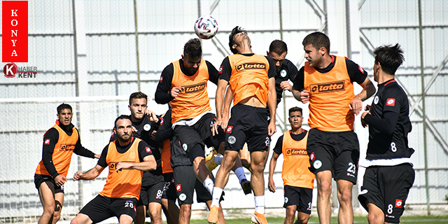 Konyaspor, Başakşehir maçının hazırlıklarını sürdürdü