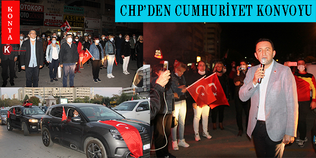 CHP’den Cumhuriyet konvoyu