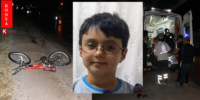Otomobilin çarpıp kaçtığı bisikletli çocuk hayatını kaybetti