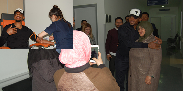 Eto’o sağlık kontrolünden geçti