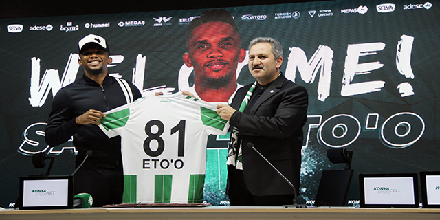 Eto’o, Konyaspor’a imzayı attı