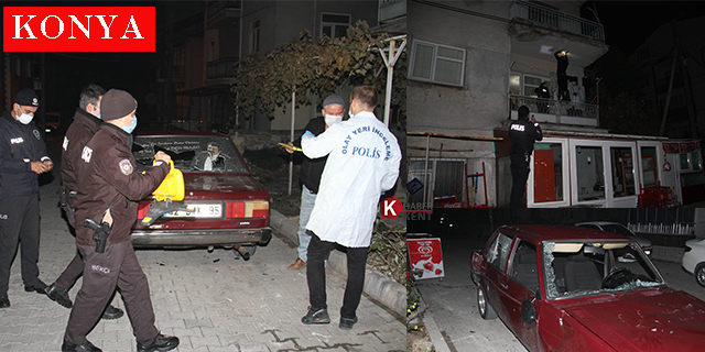 Konya’da polis sokakta tüfekle ateş eden şehir magandasını arıyor