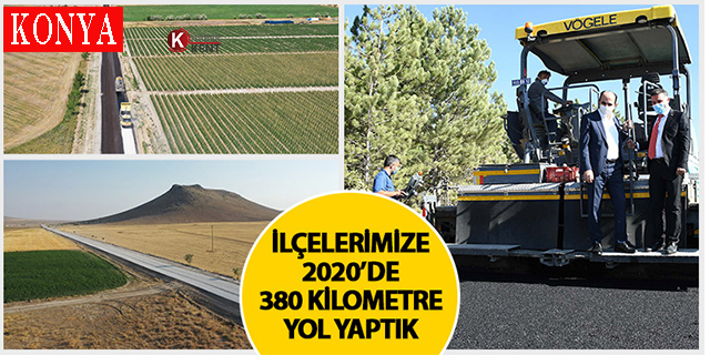 Başkan Altay:Başkan Altay: ‘İlçelerimize 2020'de 380 kilometre yol yaptık’