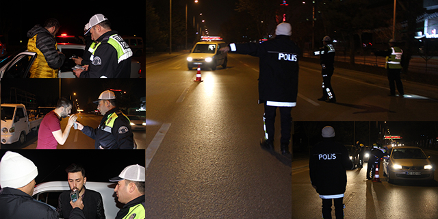 Konya’da 26 alkollü sürücüye yaklaşık 70 bin lira ceza