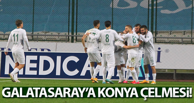 Süper Lig: Konyaspor: 4 - Galatasaray: 3 (Maç sonucu)