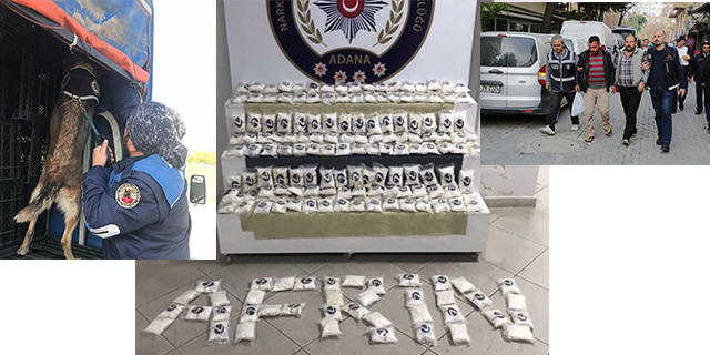 YPG’li teröristlere gönderilen cesaret hapı ele geçirildi