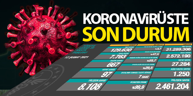 Türkiye’de Son 24 Saatte 97 Kişi Korona Virüsten Yaşamını Yitirdi