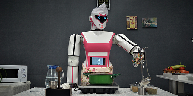 Milli Robot ADA GH5 günlük hayatta