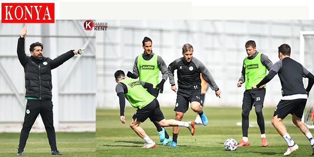 Konyaspor 7 Noksanla Kasımpaşa Maçının Hazırlıklarını Sürdürdü