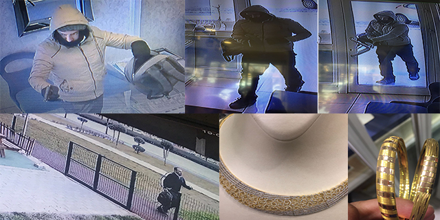 Konya’daki 100 bin liralık kuyumcu soygunu kamerada