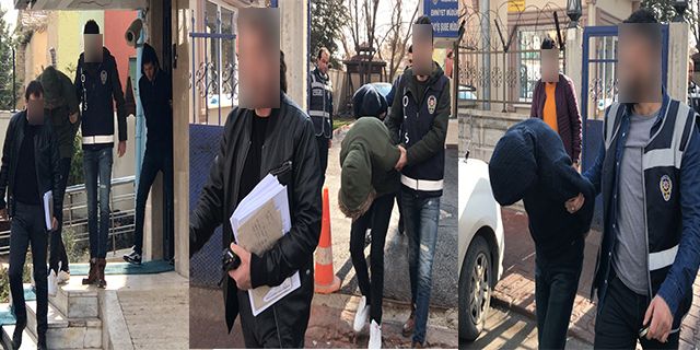 Konya’da 3 bin litre mazot çalan hırsızlar kovalamaca sonucu yakalandı