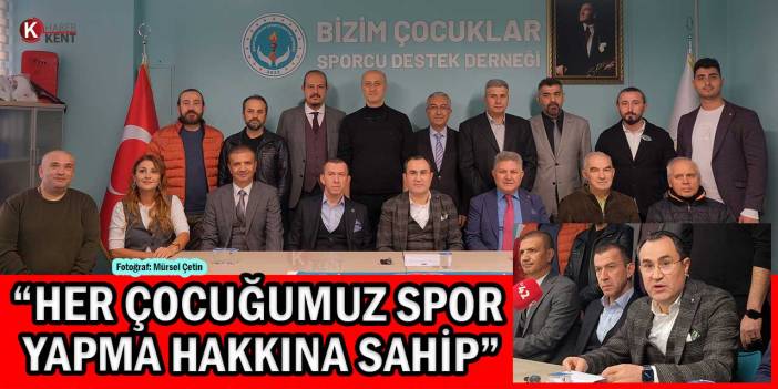 Bizim Çocuklar Sporcu Destek Derneği’nden Anlamlı Adım!