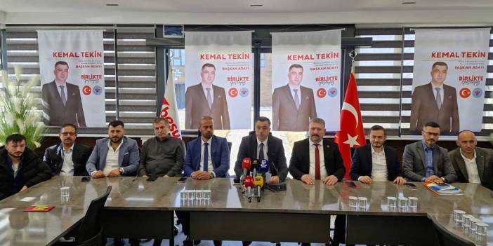 Kemal Tekin, Başkan Adaylığını Açıkladı
