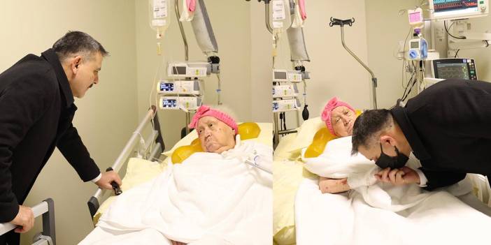 Bakan Çiftçi, İlkokul Öğretmenini Tedavi Gördüğü Hastanede Ziyaret Etti