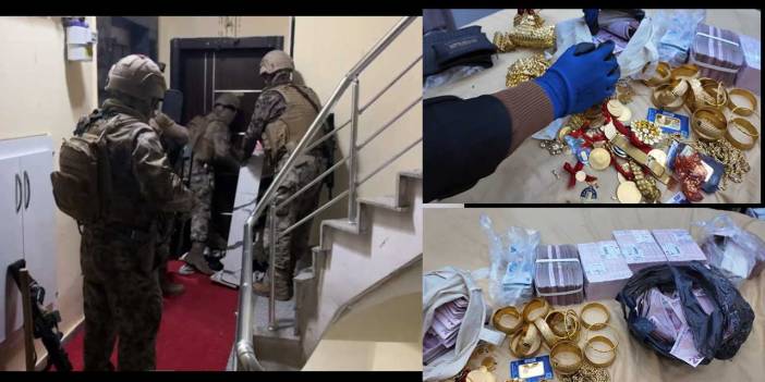 Polis Ekiplerinden Tefecilere Eş Zamanlı Şafak Operasyonu