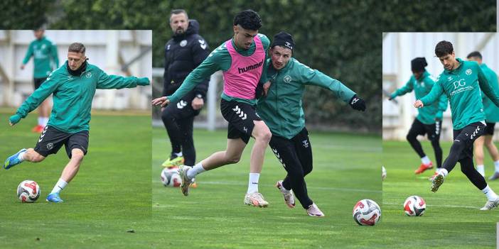 Konyaspor Beşiktaş Maçının Hazırlıklarına Devam Ediyor
