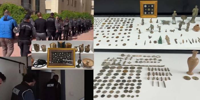 Konya Merkezli 9 İlde Eş Zamanlı Tarihi Eser Kaçakçılığı Operasyonu: 27 Gözaltı