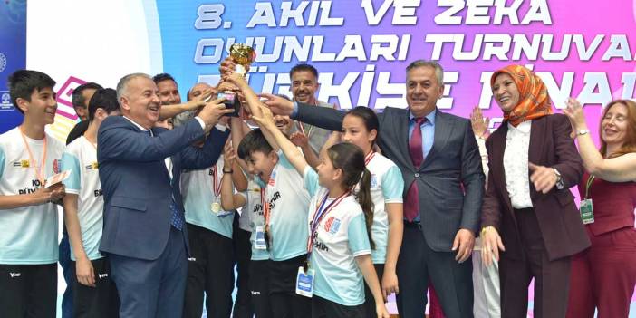 Akıl ve Zeka Oyunlarında Konya Türkiye Şampiyonu Oldu