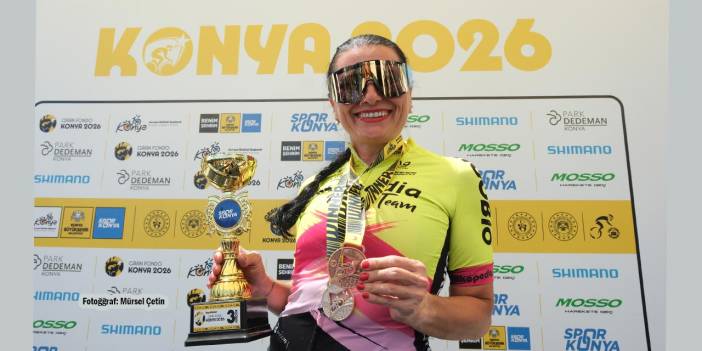 Konya Granfondo’da Aldığı  Çifte Başarı İle Dikkat Çekti