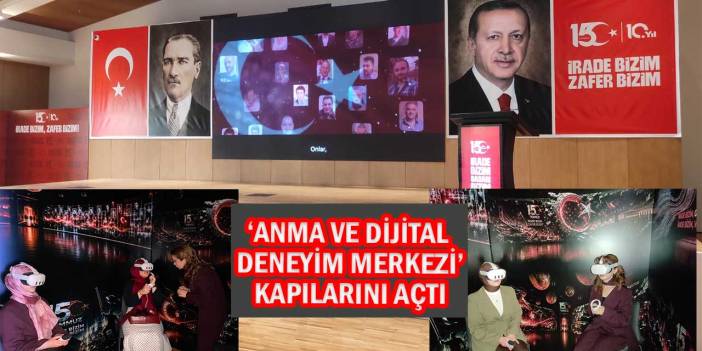 ‘Anma ve Dijital Deneyim Merkezi’ Ziyarete Açıldı