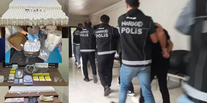 Konya’da Zehir Tacirlerine Operasyon: 8 Gözaltı